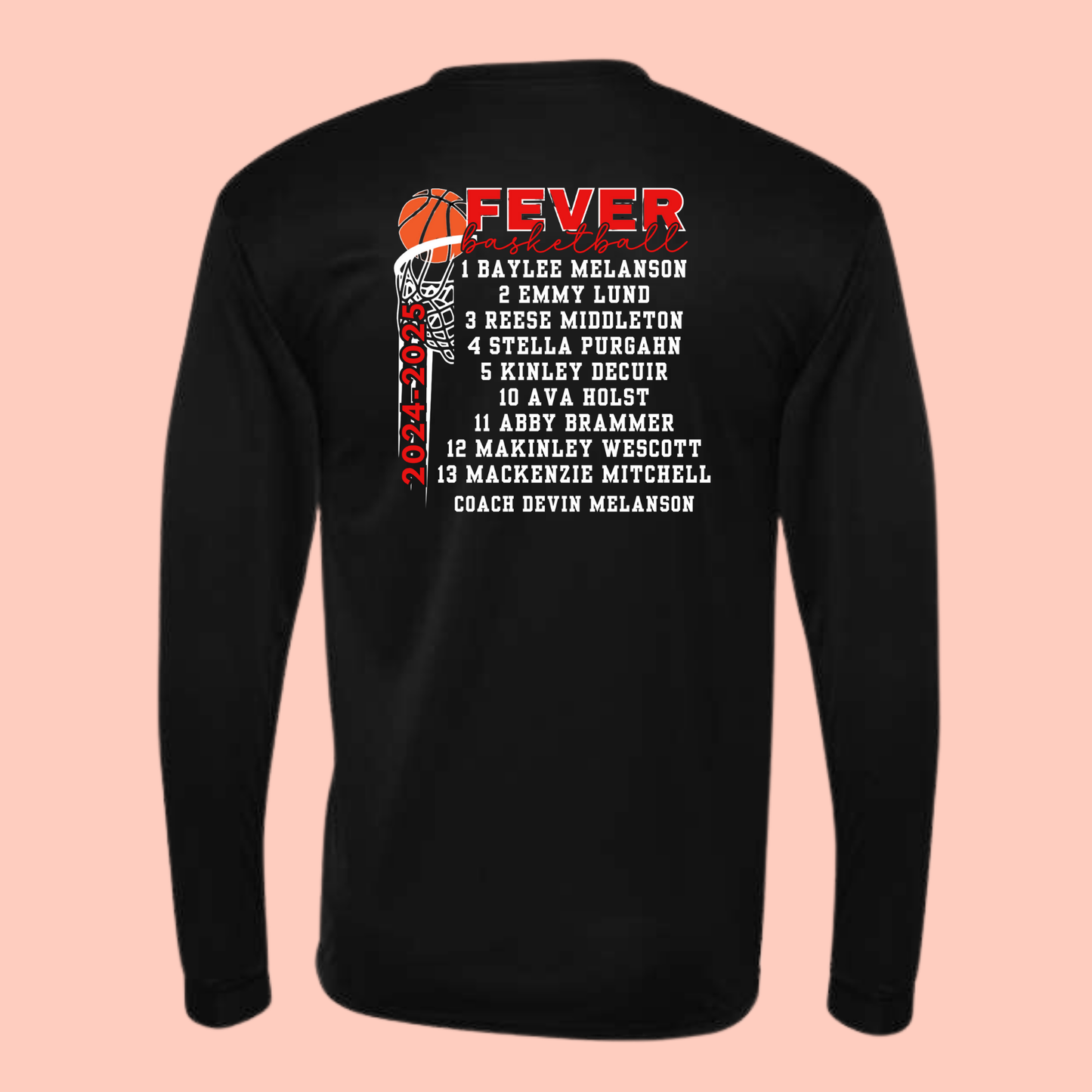 FEVER BASKETBALL DRIFIT LONG SLEEVE