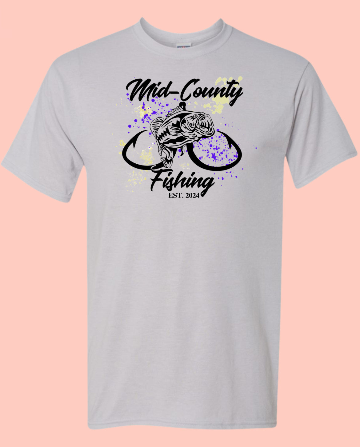 Mid County Fishing Est. 2024 Regular Tshirt