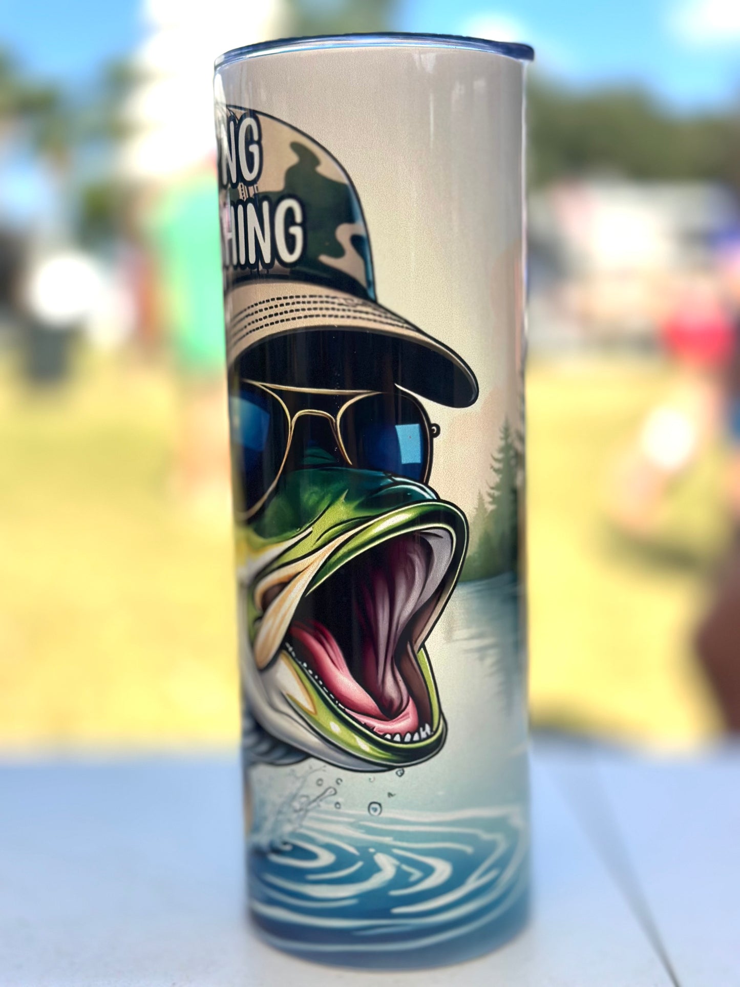 PNG Trucked Bass Tumbler