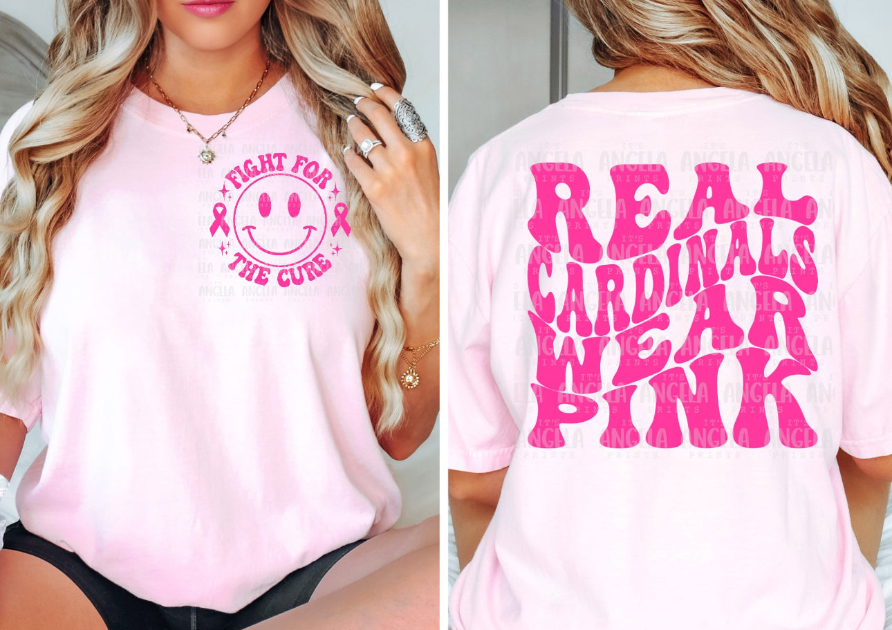 Real Cardinals Wear Pink